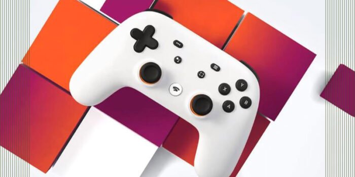 Manette Wifi Google Stadia blanche
