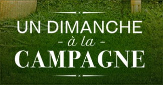 L'affiche de la première émission d'un dimanche à la campagne