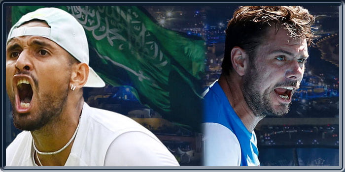 Joueurs de tennis inscrits à la coupe de tennis de Diriyah 2022