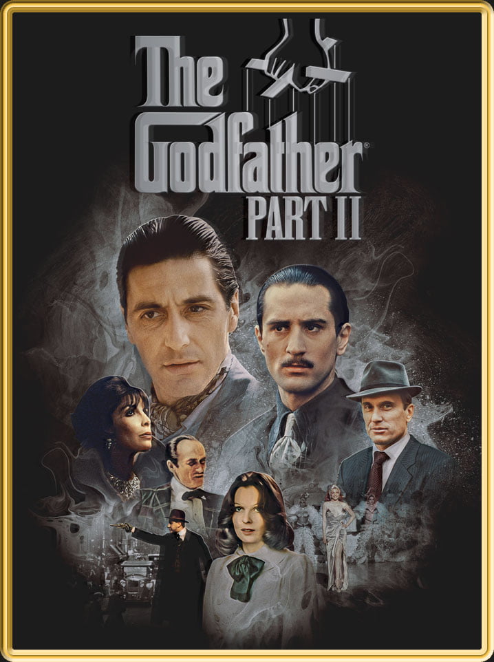 Affiche du film "Le Parrain 2" sur Prime Video