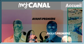 Capture d'écran de l'application Android TV myCANAL en version 5.15.0