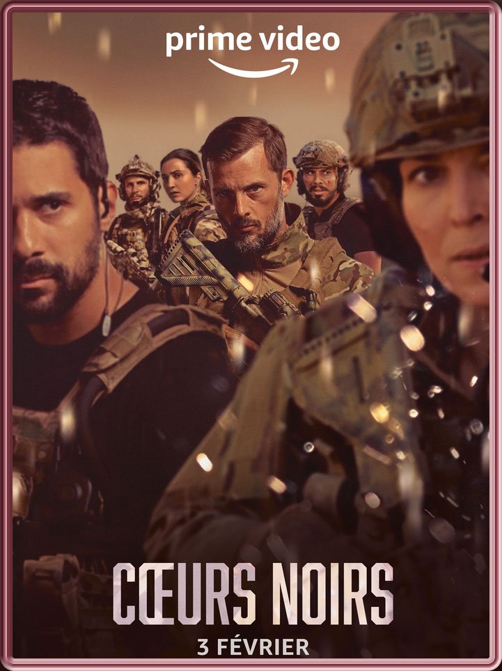Affiche de la série "Cœurs Noirs" sur Prime Video