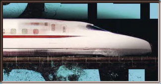 Pochette du livre "Bullet Train" édition française