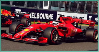Le départ du Grand Prix d'Australie de Formule 1