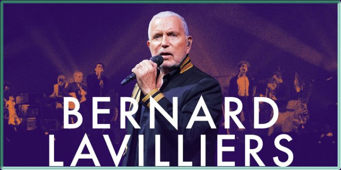 Affiche du concert de Bernard Lavilliers au Zénith de Paris
