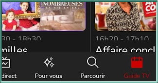 L'application Android TV OQEE by Free en version 1.20.0