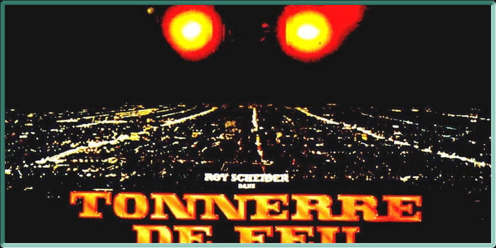 L'affiche du film "Tonnerre de feu"