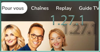 L'application Android TV OQEE by Free en version 1.27.1