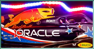 La livrée de la Red Bull pour le Grand Prix des États-Unis 2023