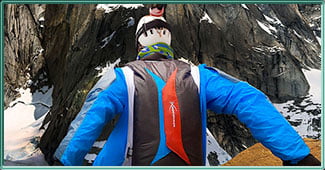 Affiche du documentaire "Les ailes de Patagonie"