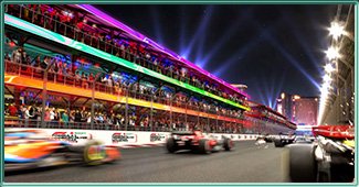Le départ fictif du Grand Prix de Formule 1 de Las Vegas