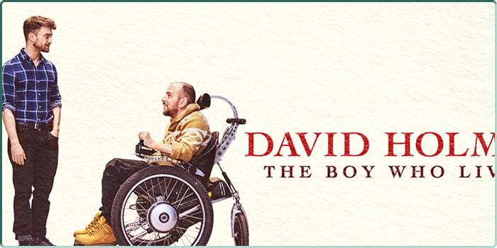 Affiche du documentaire "David Holmes: The Boy Who Lived"