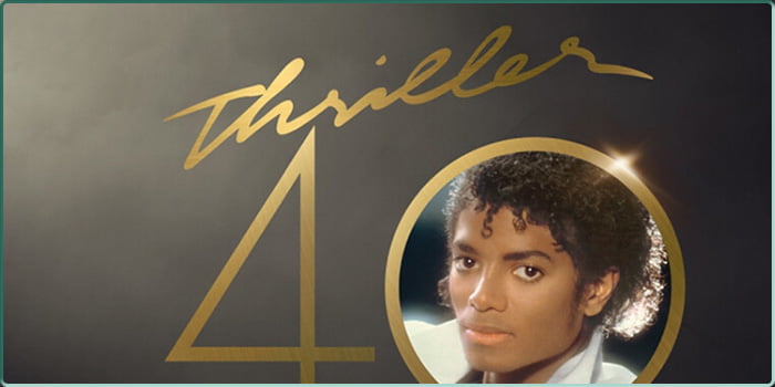Affiche pour le documentaire "Thriller 40"