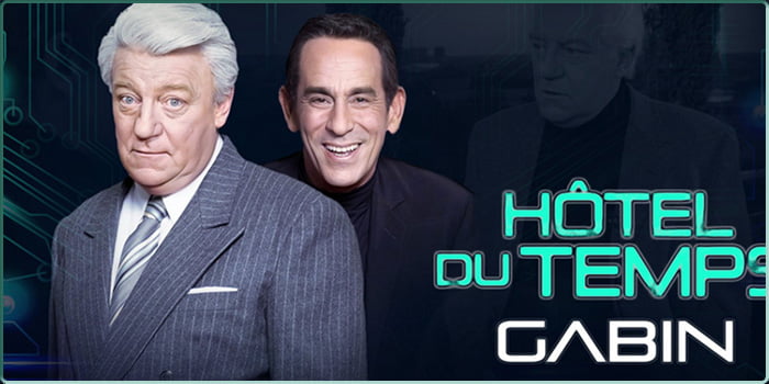 Affiche de l'émission Hôtel du temps spéciale Jean Gabin