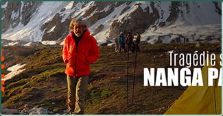 Affiche du documentaire "Tragédie sur le Nanga Parbat"