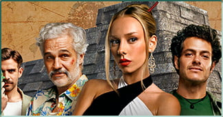 Illustration de la série "Bandidos" sur Netflix