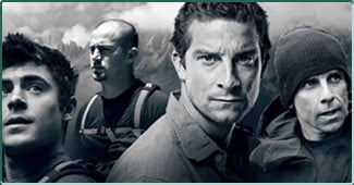 Illustration de la série "BEAR GRYLLS : VIP VS WILD" sur NRJ 12
