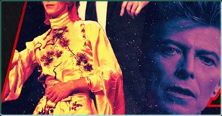 Illustration du documentaire "David Bowie: Out of This World" sur Prime Video