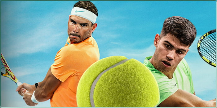 Illustration du match "The Netflix Slam"