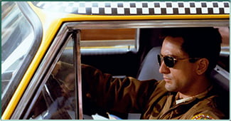 Illustration du film "Taxi Driver" sur OQEE Ciné