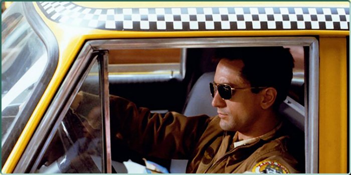 Illustration du film "Taxi Driver" sur OQEE Ciné