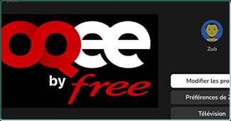 Illustration de l'application Oqee by Free en version 2.6.1