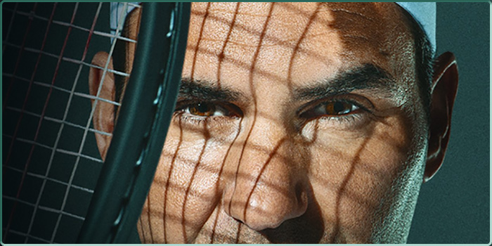 Illustration du documentaire "FEDERER : Les douze derniers jours" sur Prime Video