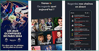L'application France.tv mise à jour pour les Jeux Olympiques de Paris 2024