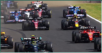 Un départ au Grand Prix de Hongrie de Formule 1