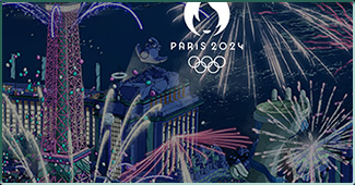 Illustration des Jeux Olympiques de Paris 2024