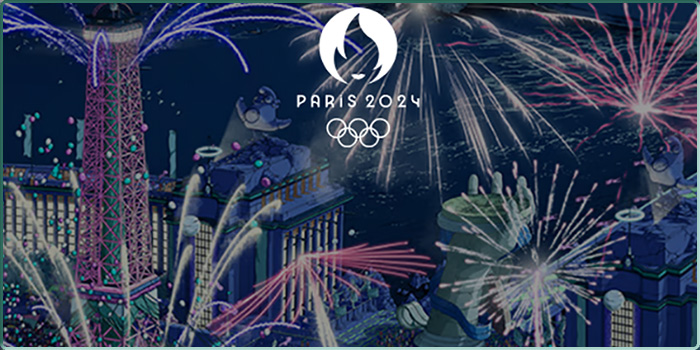 Illustration des Jeux Olympiques de Paris 2024