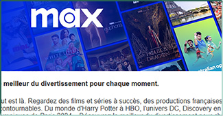 Capture écran offre spéciale abonnés Freebox Max