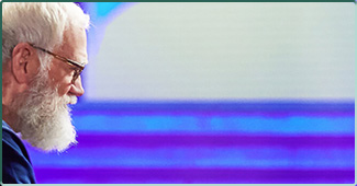 Illustration de l'émission « Mon prochain invité » avec David Letterman sur Netflix