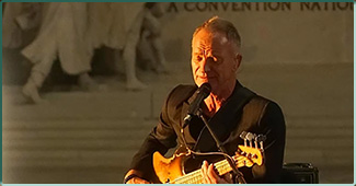 Illustration du concert « Sting au Panthéon » à voir sur Youtube