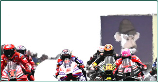 Un départ du Grand Prix de MotoGP d’Australie sur le circuit de Phillip Island