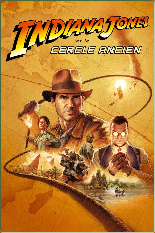 Pochette du jeu « Indiana Jones et le Cercle ancien » de MachineGames