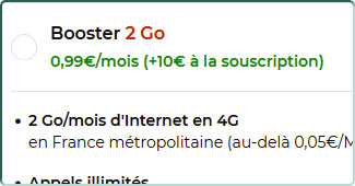 Free baisse la Data de son booster 3 Go d'1 Go