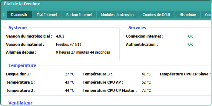 Le Freebox Server passe en version 4.9.1 sur Freebox OS