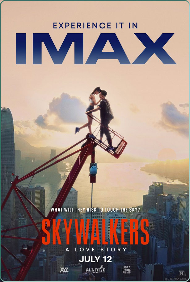 Affiche du documentaire « Skywalkers : D'amour et de vertige »