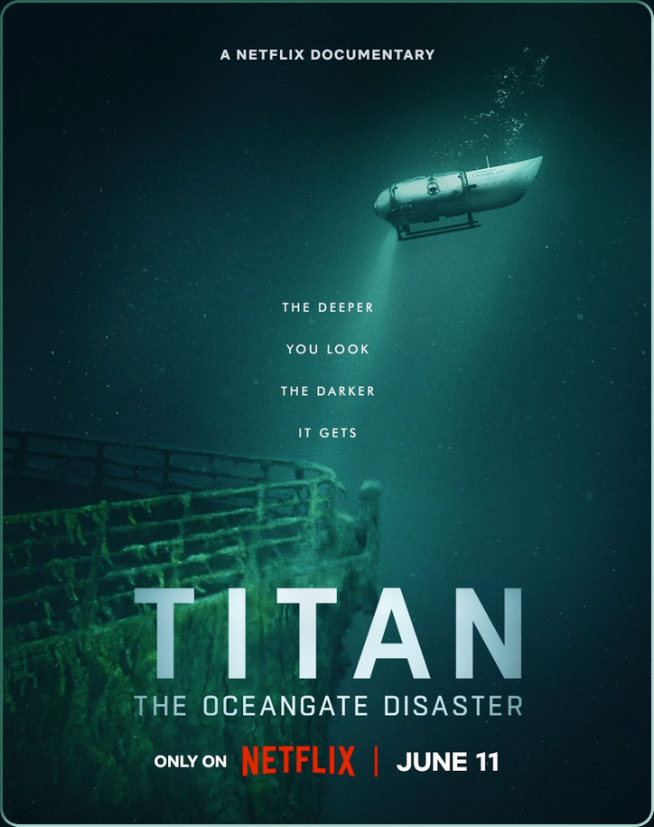 Affiche du documentaire « Titan : Le naufrage d'OceanGate »