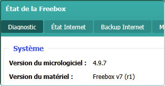 Le Freebox Server passe en version 4.9.7 sur Freebox OS