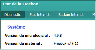 Le Freebox Server passe en version 4.9.8 sur Freebox OS