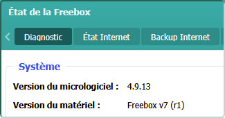 Le Freebox Server passe en version 4.9.13 sur Freebox OS